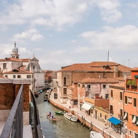 Carmini Canal View And Balcony With Lift Venezia Esterno foto